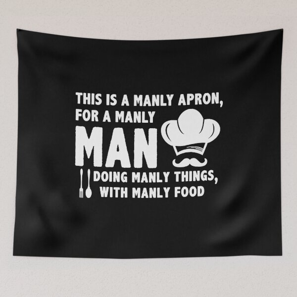Item preview, Funny Apron for Men designed and sold by shopBubu.