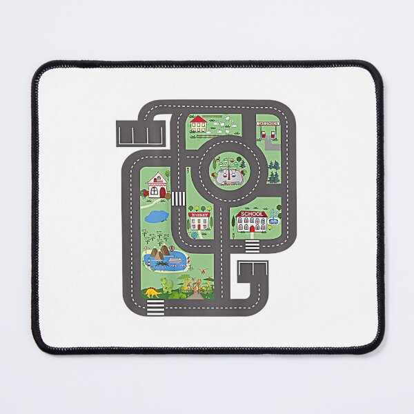 Item preview, Cool Play Mat Race Car Track On Dad Shirt with Dinosaurs designed and sold by Rsmilevf3.