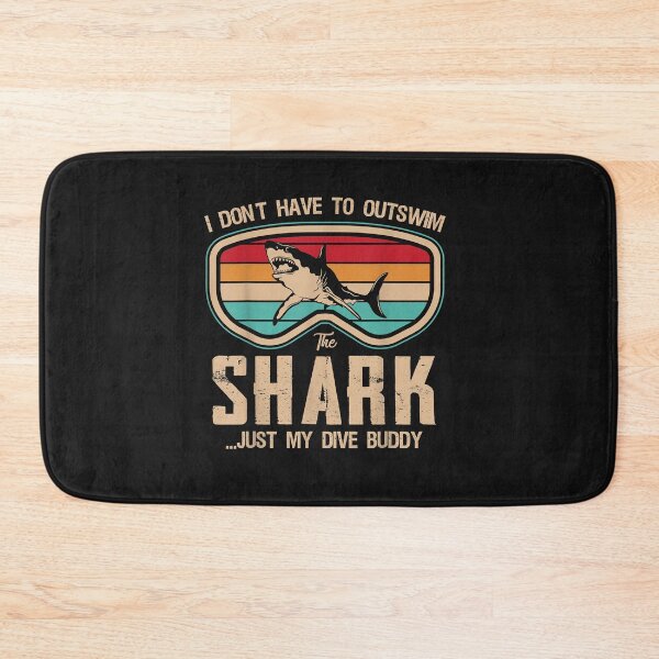 Item preview, The Shark Is My Dive Buddy Scuba Diving Diver Snorkeling designed and sold by AdrienDierckx.