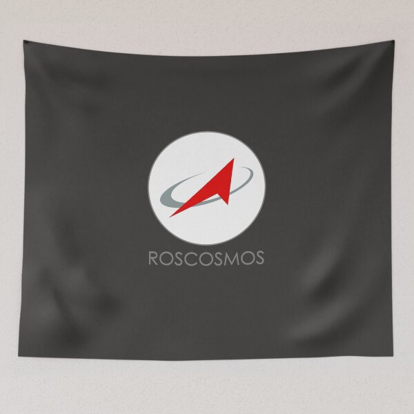Item preview, Logotipo de la Agencia Espacial Federal Rusa (Roscosmos) Camiseta clásica designed and sold by KarenHagy.