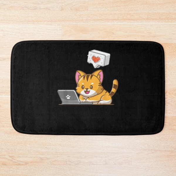 Item preview, Sushi Cats On Computer Apparel Funny Gag Idea designed and sold by raifordlyssa.
