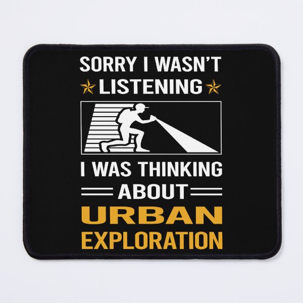 Item preview, Funny Listening Urban Exploration designed and sold by RandalDavis.