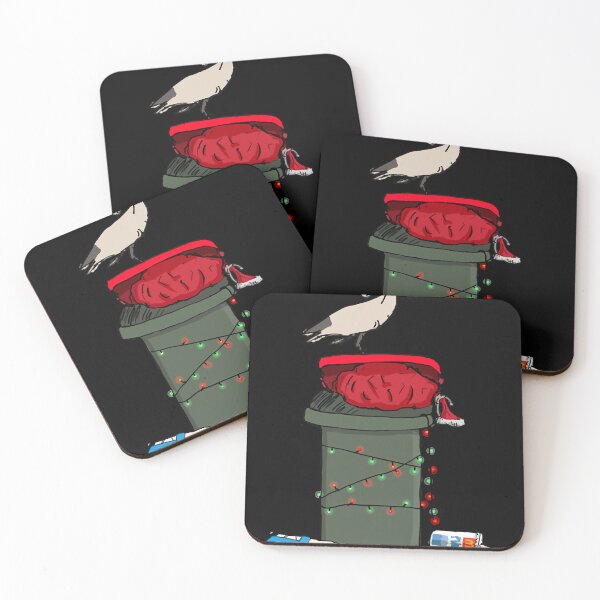 Item preview, Xmas Bin Chicken OFFICIAL Straya Stickers - Beware of knock offs designed and sold by LarryKeithh.