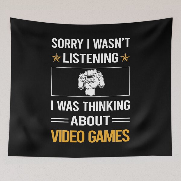 Item preview, Funny Listening Video Games Game Gaming Gamer designed and sold by RandalDavis.