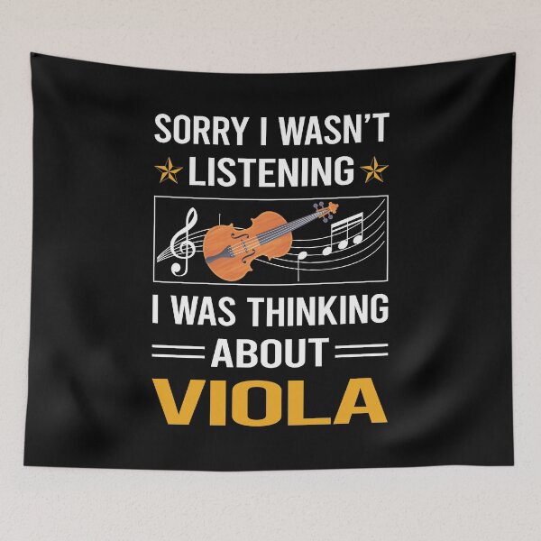 Item preview, Funny Listening Viola Violist designed and sold by RandalDavis.