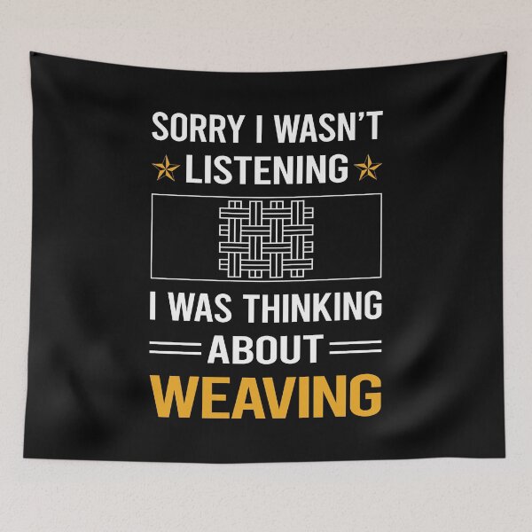 Item preview, Funny Listening Weaving designed and sold by RandalDavis.
