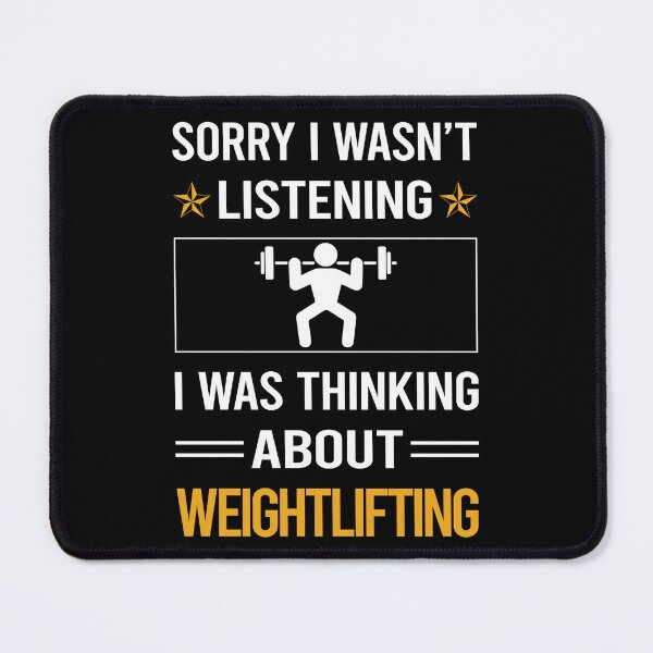 Item preview, Funny Listening Weightlifting Lifting designed and sold by RandalDavis.
