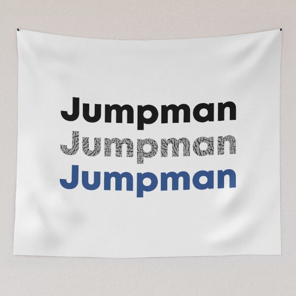 Item preview, Jumpman "Sport Blue" designed and sold by Graphkicks.
