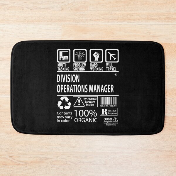 Item preview, Division Operations Manager T Shirt - MultiTasking Certified Job Gift Item Tee designed and sold by sabinacsnm.