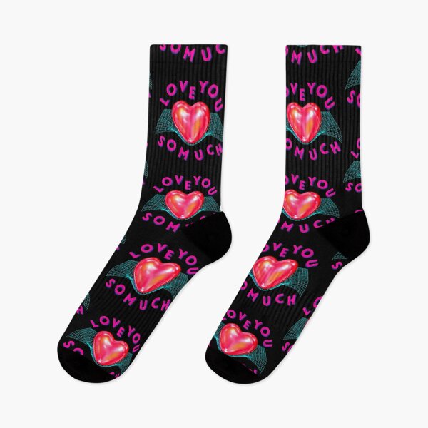 Item preview, Love You So Much Red Heart Valentines Day designed and sold by CalmNCool.
