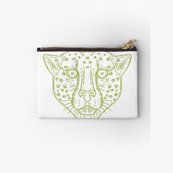 Item preview, Cheetah Head Mono Line designed and sold by patrimonio.