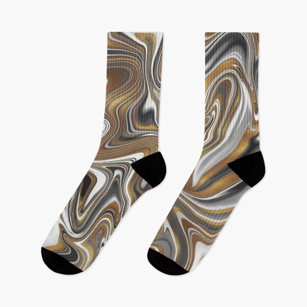 Item preview, Gold Black and White Paint Pouring designed and sold by MarkUK97.