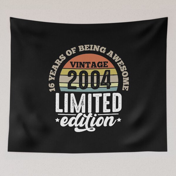 Item preview, Vintage 2004 Limited Edition 18 Years Old 18th Birthday designed and sold by 2blackcherries.