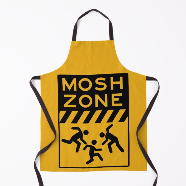 Item preview, MOSH ZONE WARNING SIGN designed and sold by Mystery Theater.