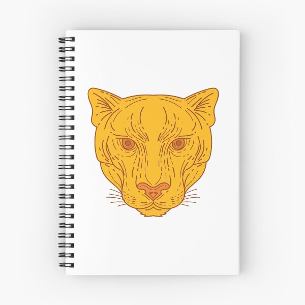 Item preview, Cougar Mountain Lion Head Mono Line designed and sold by patrimonio.