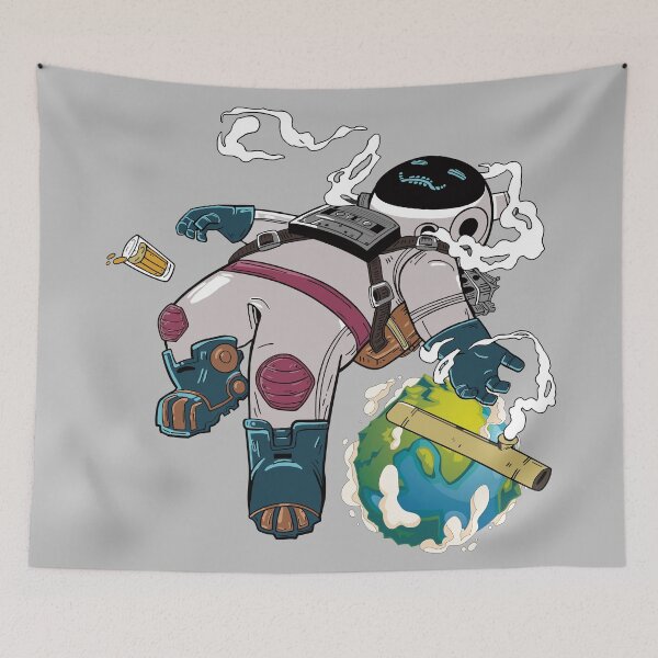 Item preview, Drunken Astronaut in the space designed and sold by VinBasis.