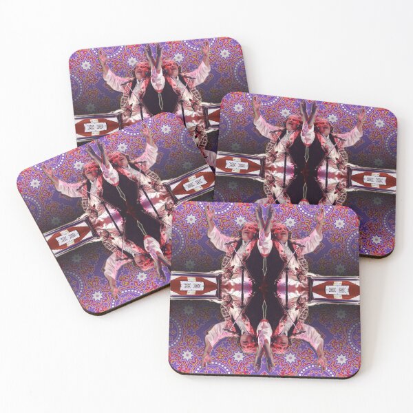 Item preview, Fareed Ayaz Kangna Psychadelic Print designed and sold by HouseOfCyra.