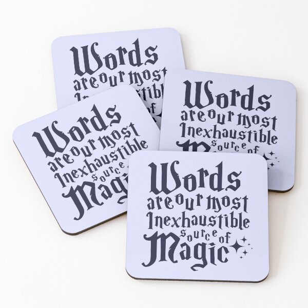 Item preview, Words Are The Most Inexhaustible Source Of Magic designed and sold by KMIKBAL7.