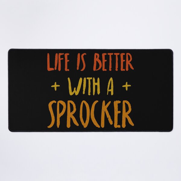 Item preview, Life Is Better With A Sprocker Funny Springer And Cocker Spaniel Dog Quote designed and sold by henrymencia.