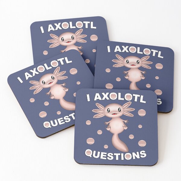 Item preview, I Axolotl Questions, Funny Axolotl Pun Gift For Axolotl Lover designed and sold by SaliDesigner.