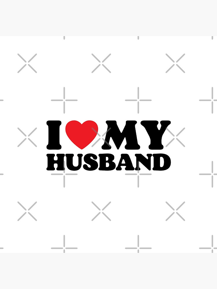 Disover I Love My Husband Pin Button