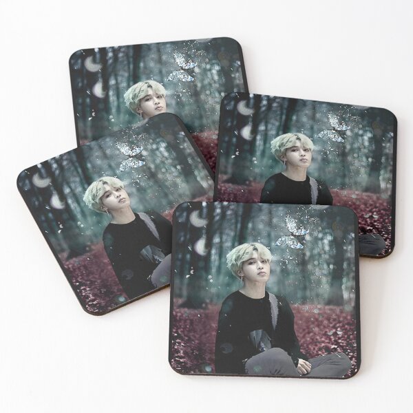 Artikelvorschau, BTS Jimin Fotokarten Poster Fanart entworfen und verkauft von Susabowski.