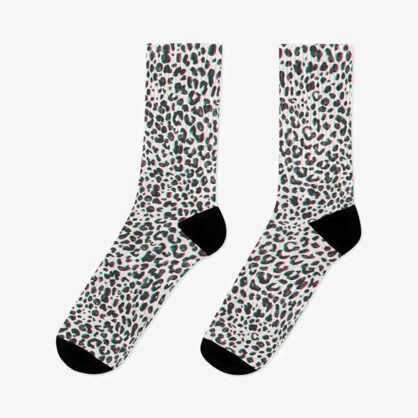 Artikelvorschau, Leopardenmuster 3D - Schwarz & Weiß entworfen und verkauft von SilverPegasus.