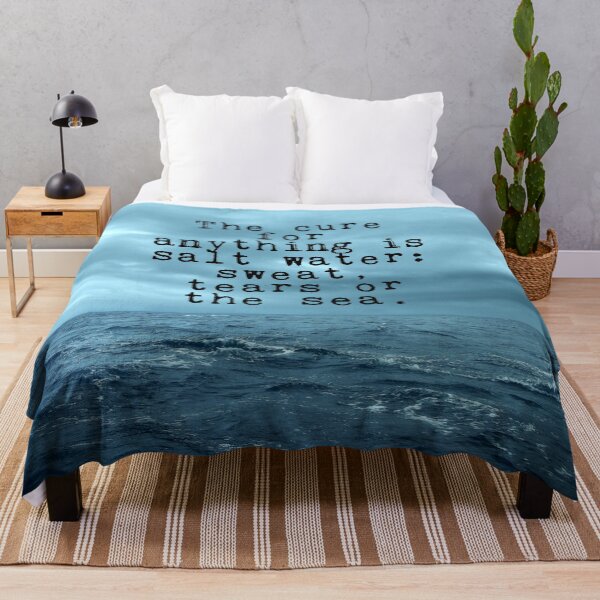 Item preview, The cure for anything is salt water designed and sold by peggieprints.