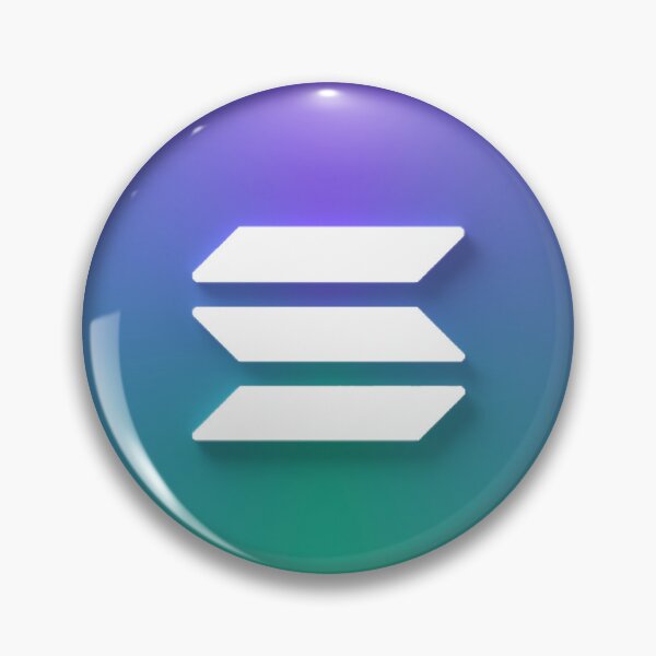 Item preview, Solana Coin Logo designed and sold by CryptoRedbubble.