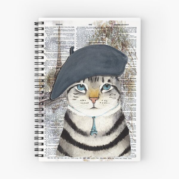 Item preview, Charming French Cat in Paris. Perfect for cat lovers. designed and sold by timelessfancy.