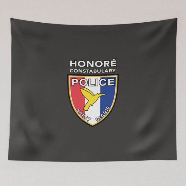 Item preview, SAINT MARIE POLICE - HONORÉ CONSTABULARY Active T-Shirt designed and sold by KarenHagy.