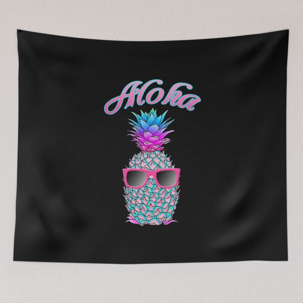 Item preview, Pineapple Hawaiian Aloha Cool Colorful Pineapple designed and sold by anthonymark14.