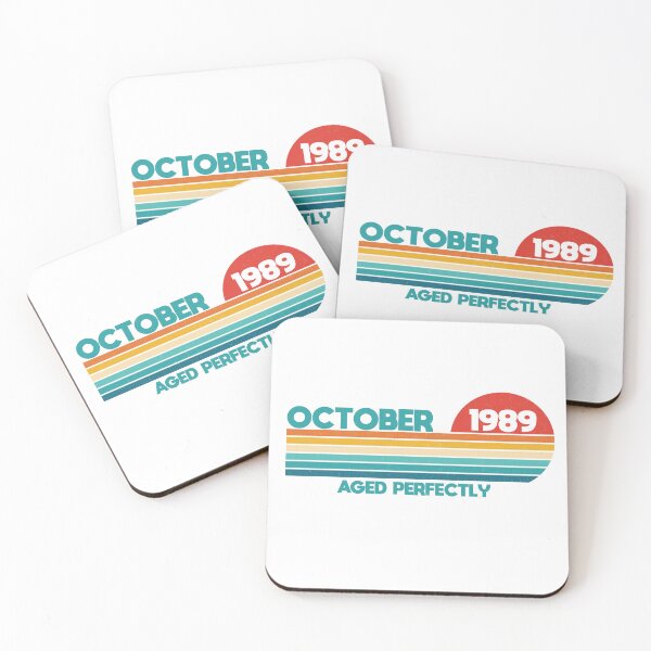 Item preview, October 1989 Retro Sunset 35th Birthday Essential designed and sold by MajesticTree.