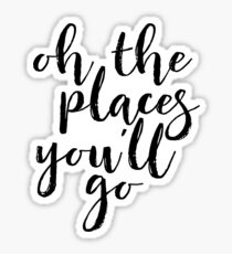 oh the places you will go wall art Children's Wall Art Printable Oh, the places you'll go nursery Hot Air Balloon Watercolor Print Sticker