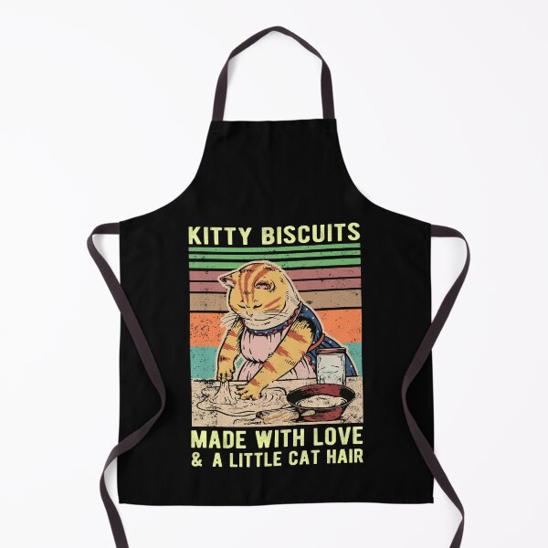 Item preview, Kitty Biscuits Made With Love And A Little Cat Hair Funny Baking Cat, Kitty lover Gift designed and sold by Davidbrg.