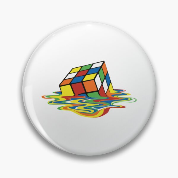 Artikelvorschau, Schmelzwürfel-Design, Original 3x3 Zauberwürfel entworfen und verkauft von CosmicSomaTshir.