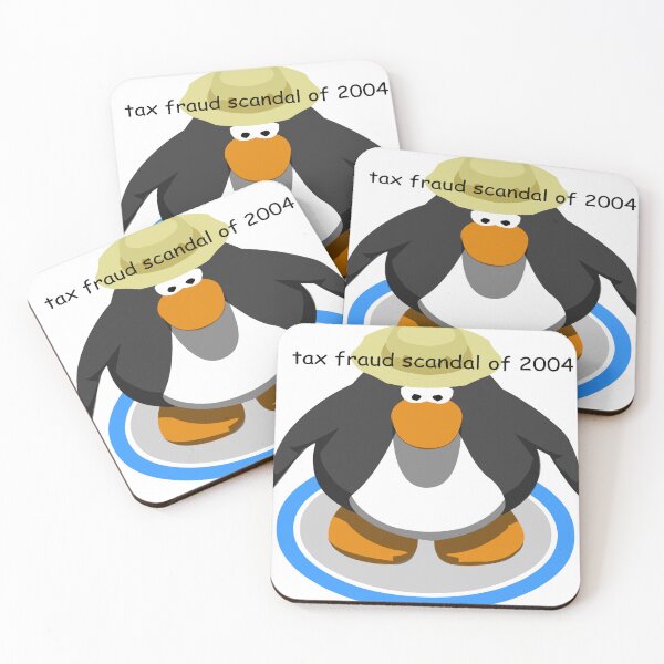 Item preview, tax fraud club penguin designed and sold by Mufsx.