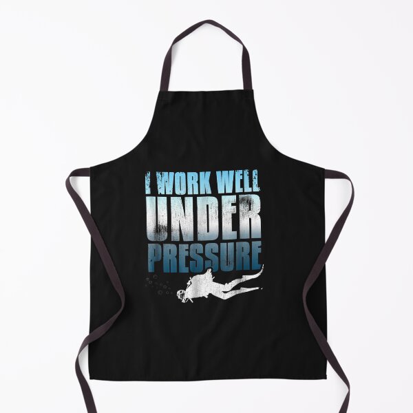 Item preview, I Work Well Under Pressure Scuba Diving designed and sold by AdrienDierckx.
