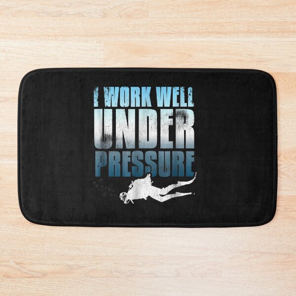 Item preview, I Work Well Under Pressure Scuba Diving designed and sold by AdrienDierckx.