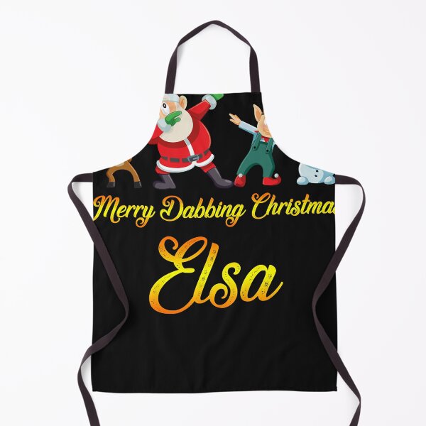 Item preview, Elsa Name - Dabbing Santa Claus Elf Reindeer Snowman - Merry Dabbing Christmas Elsa designed and sold by BOBIGHT.