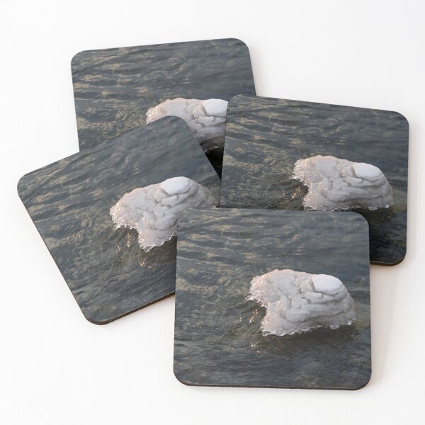 Item preview, Icy Island - Drifting Solo on Silky Grays designed and sold by Georgia Mizuleva.