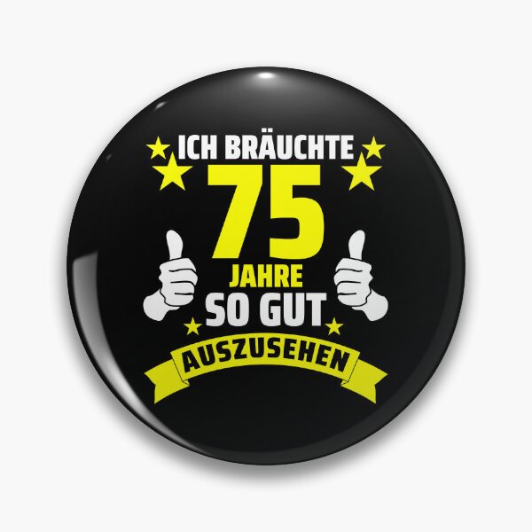 Item preview, 75. Geburtstag lustige Zitate designed and sold by itsRIS-store.