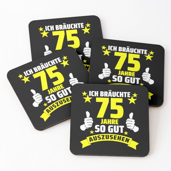 Item preview, 75. Geburtstag lustige Zitate designed and sold by itsRIS-store.