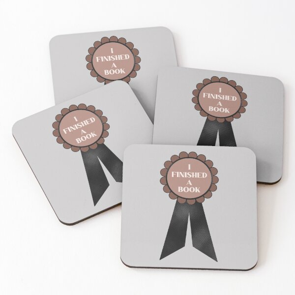 Item preview, I Finished A Book Medal designed and sold by WondrousDoodles.