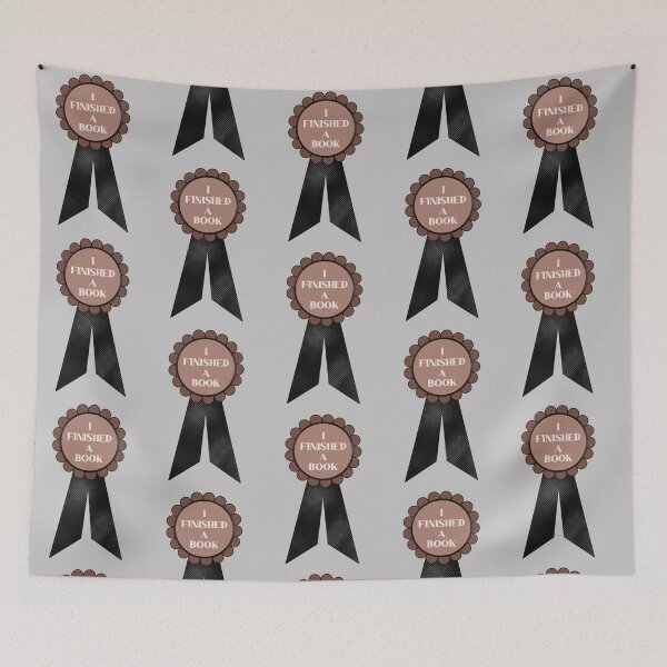 Item preview, I Finished A Book Medal designed and sold by WondrousDoodles.