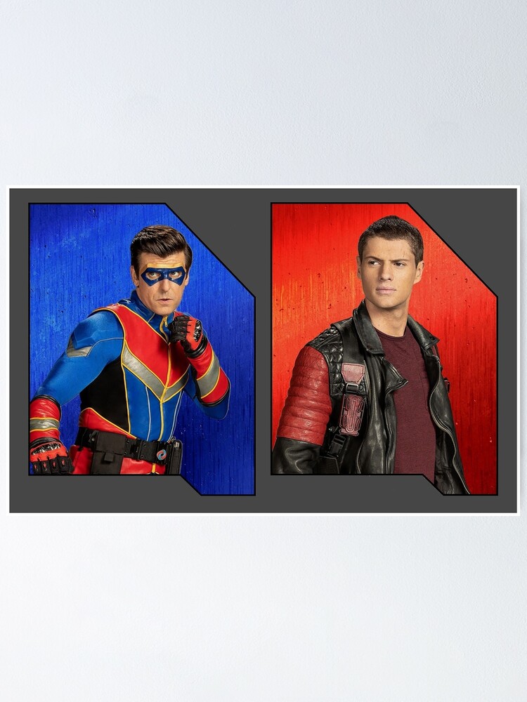 Buy Captain Man Costume  Henry Danger Leather Jacket