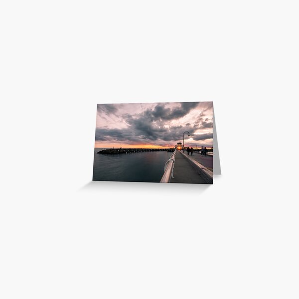 Item preview, Sunset, St Kilda Pier designed and sold by Derek Midgley.