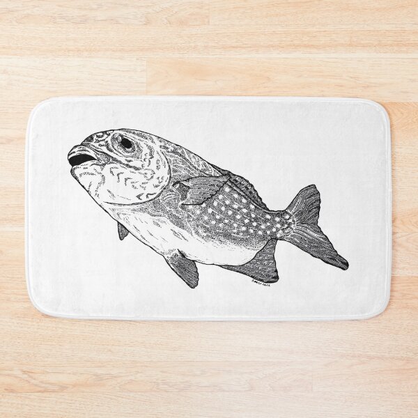Item preview, Big fish swimming by - love ocean - while version designed and sold by schandorffdk.