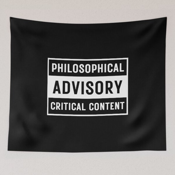 Item preview, sticker describing philosophy designed and sold by art-and-sticker.