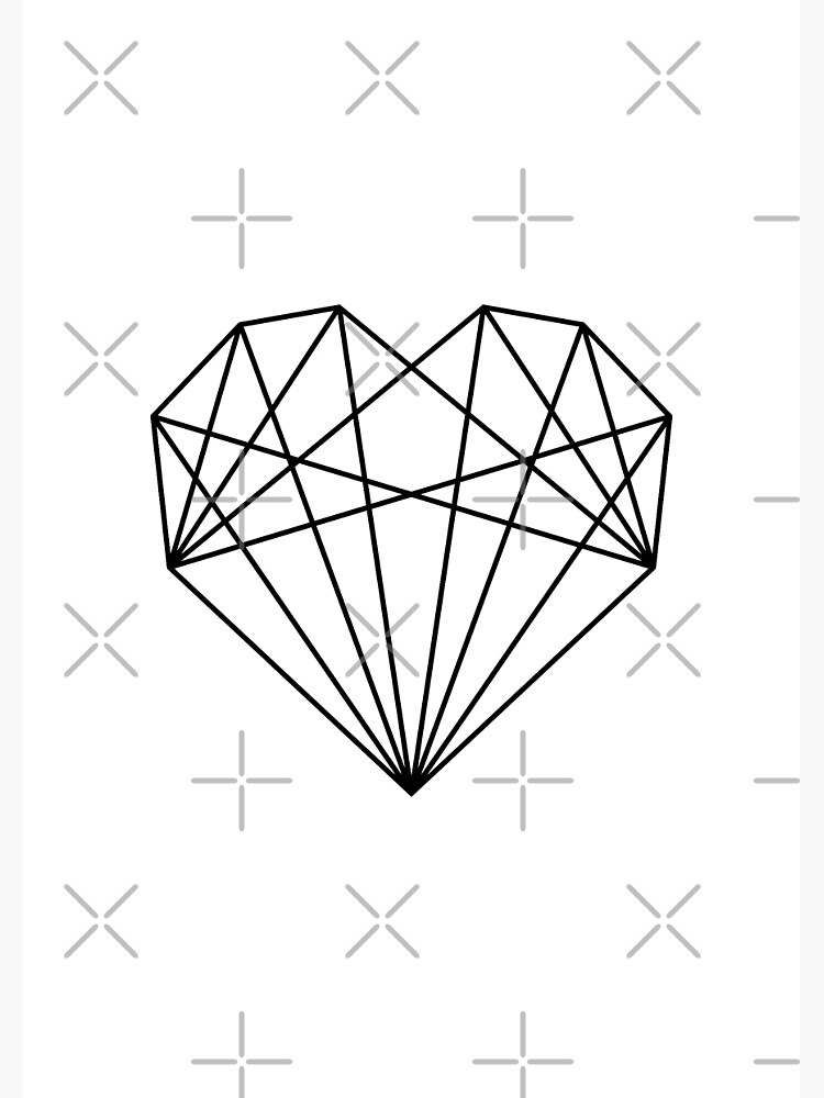 Diamond heart